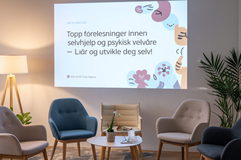 Topp forelesninger innen selvhjelp og psykisk velvære – lær og utvikle deg selv!