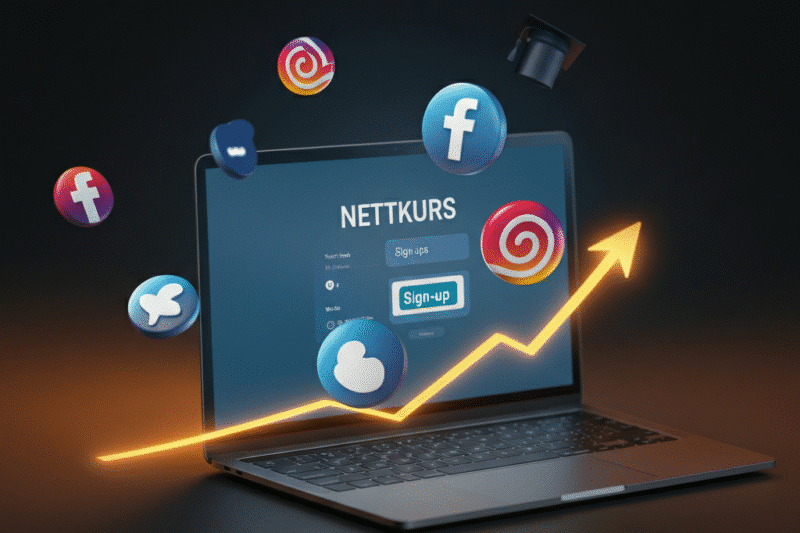 Hvordan tiltrekke seg flere deltakere til nettkurs: effektive strategier for økt påmelding