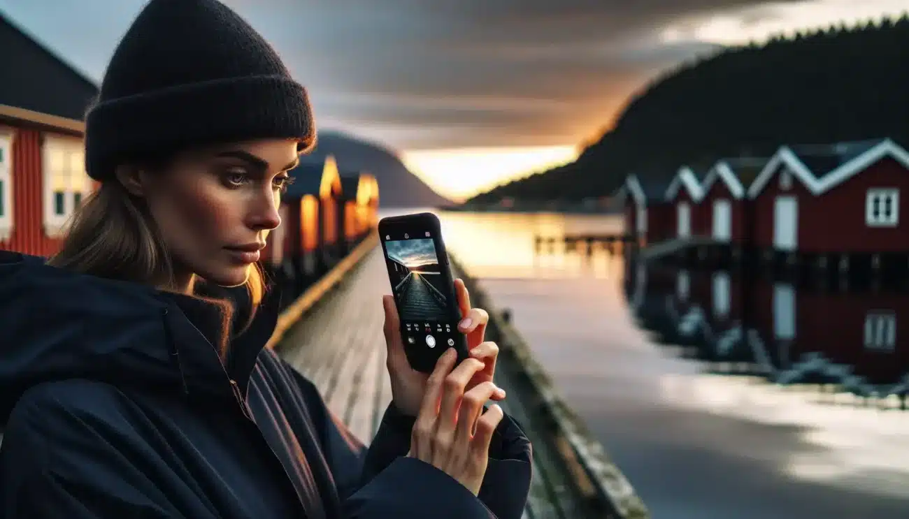 Fotokurs for nybegynnere – lær å ta bedre bilder med mobilen – illustrasjon