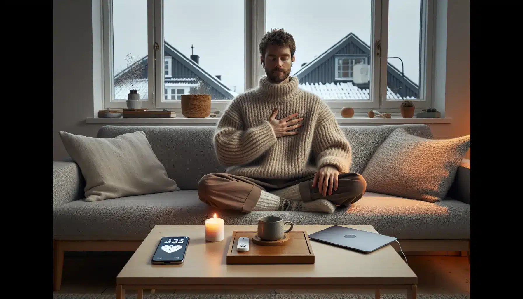Mindfulness og meditasjon: nettkurs som gir ro i hverdagen &ndash; illustrasjon 1