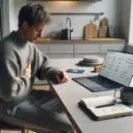 Effektive strategier for å mestre stress gjennom nettkurs – illustrasjon