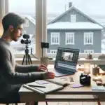 Fordeler og ulemper ved å lage nettkurs som sideinntekt – illustrasjon